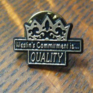 👑 Westin Hotel Vintage Lapel Pin